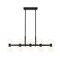 Z-Lite Artemis Linear Chandelier, 10-Light, 5 In.W x 40 In.L x 12.75 In.H, Matte Black/Matte Opal 494-10L-MB - alternate 8